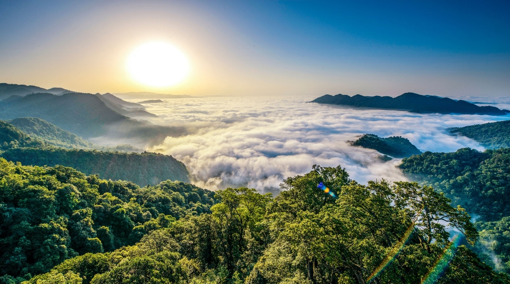 空山云海